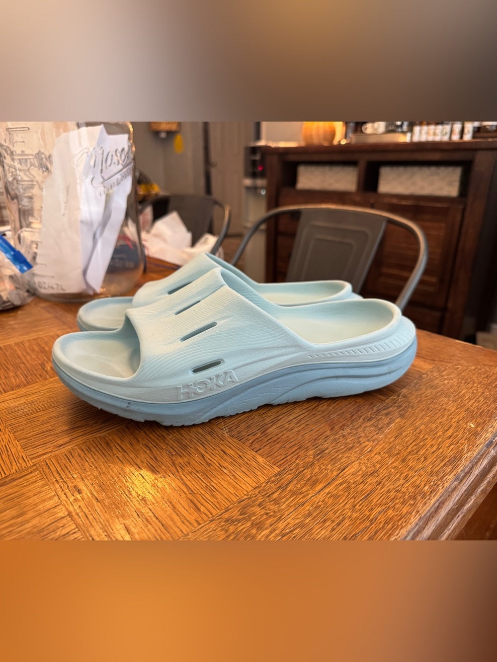 Hoka Ora recovery slides